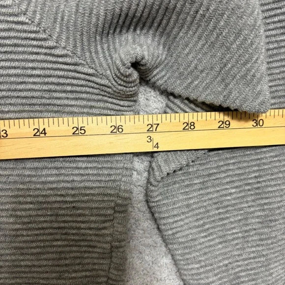 Gray Ribbed Crew Neck Pullover Sweater Size XXXL Workwear Neutral - Picture 12 of 13